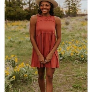 NWT Roolee Sleeveless Mini Dress in size L